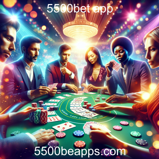 Descubra a Emoção dos Jogos de Cartas no 5500bet App