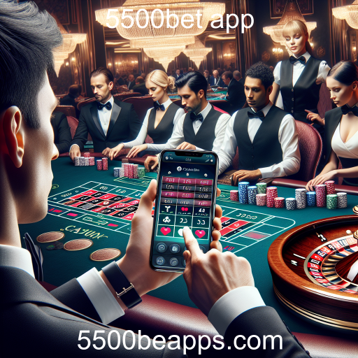 A Experiência do Cassino Ao Vivo na 5500bet App