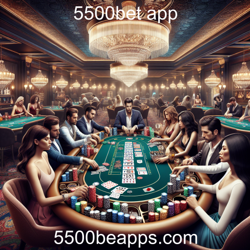Desbravando o Mundo do Poker no 5500bet App